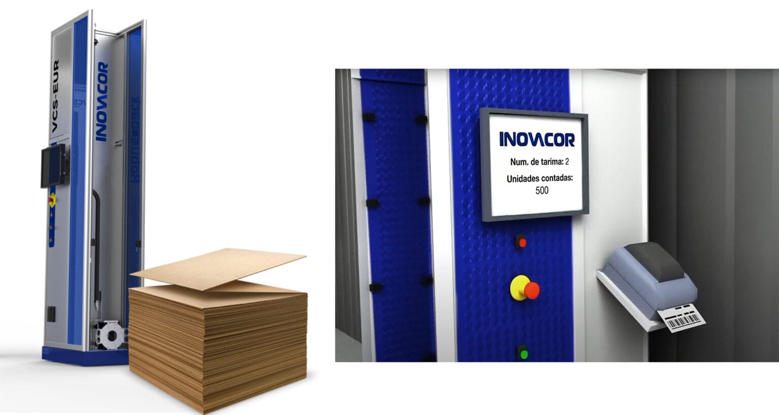 Máquina Visual Counter (Sheet Plant) paso a paso - INOVACOR